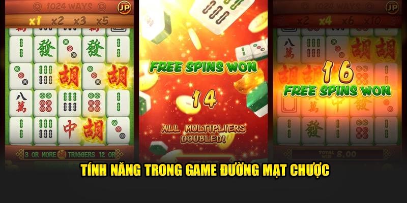 Tính năng trong game Đường Mạt Chược